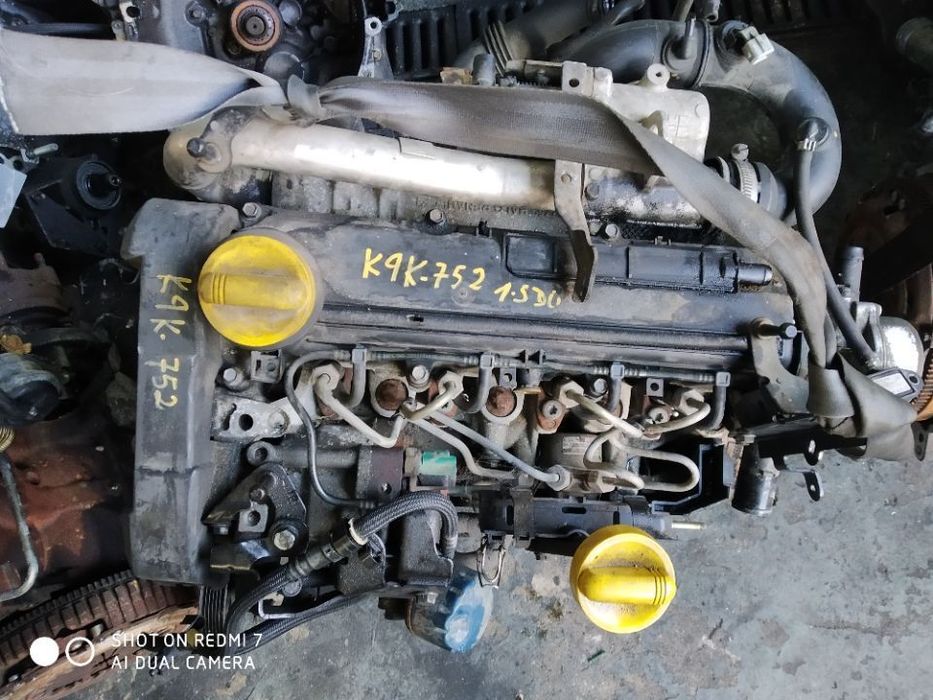 Motor Renault 1.5dci k9k752 / k9k 752