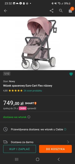 Spacerówka stan bdb ;>
