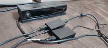 Kinect Xbox one + adapter Microsoft