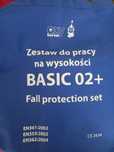 Zestaw asekuracyjny do pracy na wysokości Basic 02+