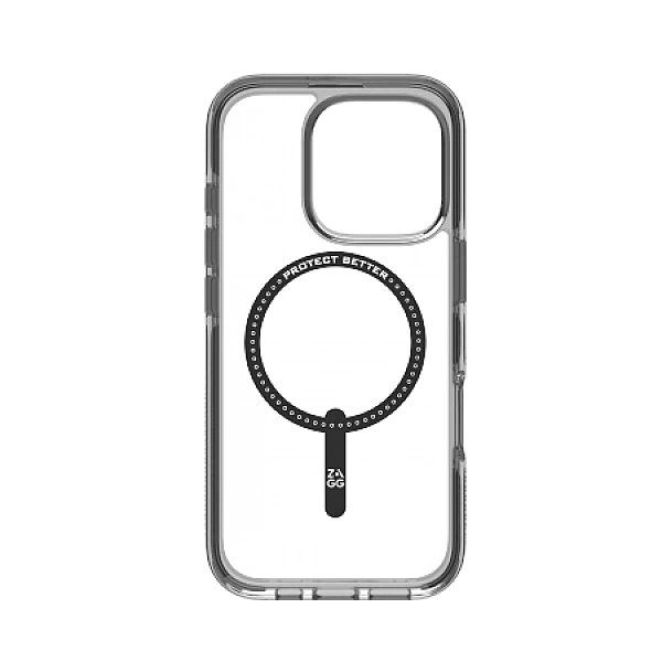 Etui ZAGG Santa Cruz Snap MagSafe na iPhone 16 Pro - czarne