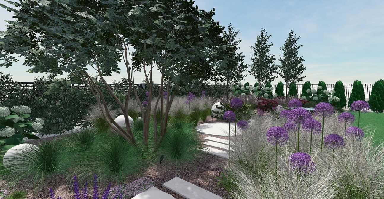Projektowanie ogrodów - architekt krajobrazu - projekt ogrodu
