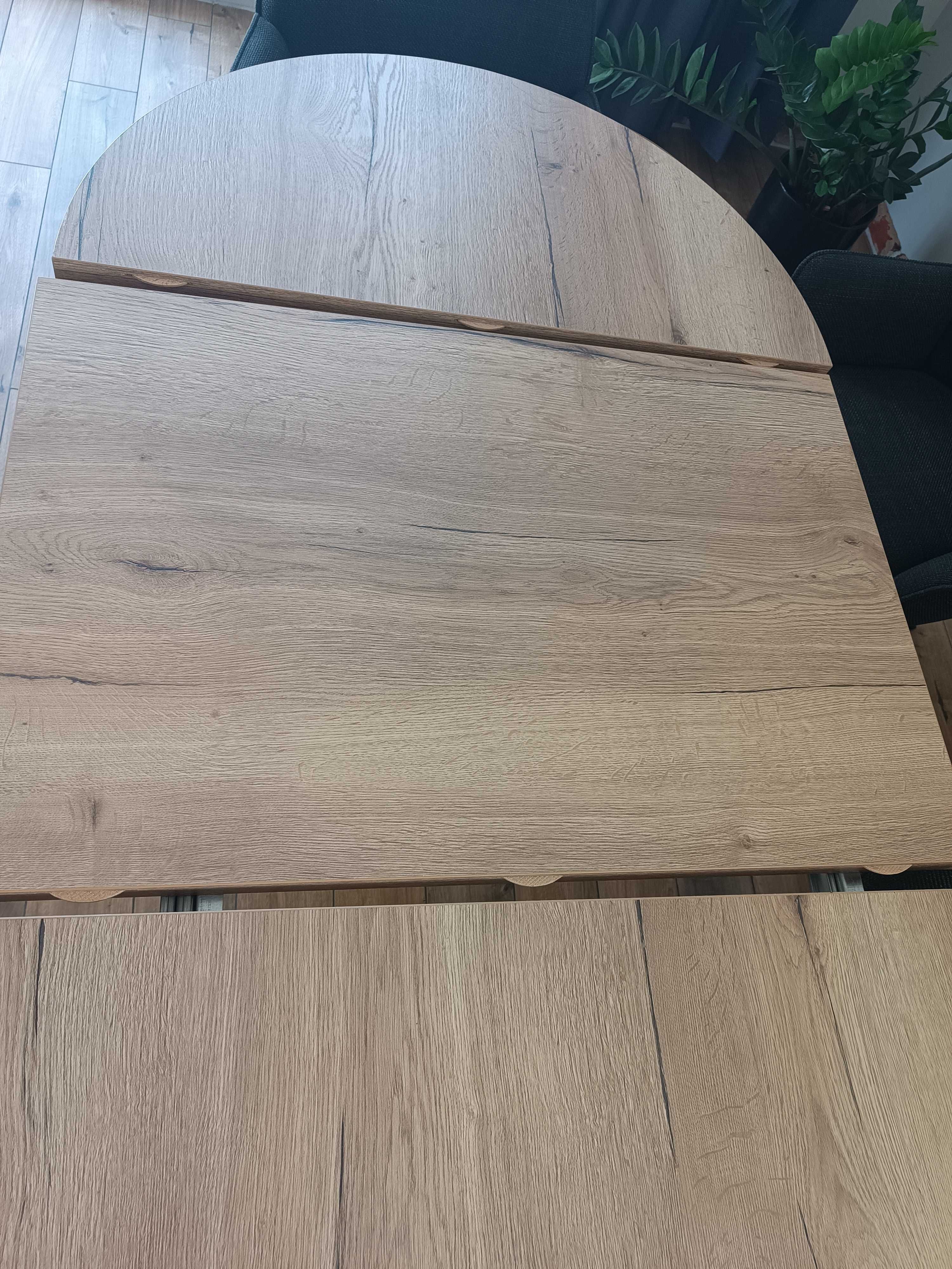 Stół okrągły rozkładany 90/140 cm Egger Halifax