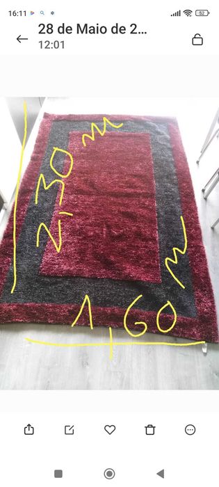 Carpetes de multiusos seminovas