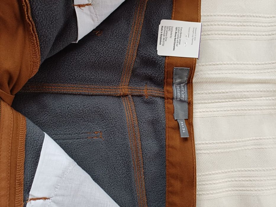 Brązowe spodnie męskie