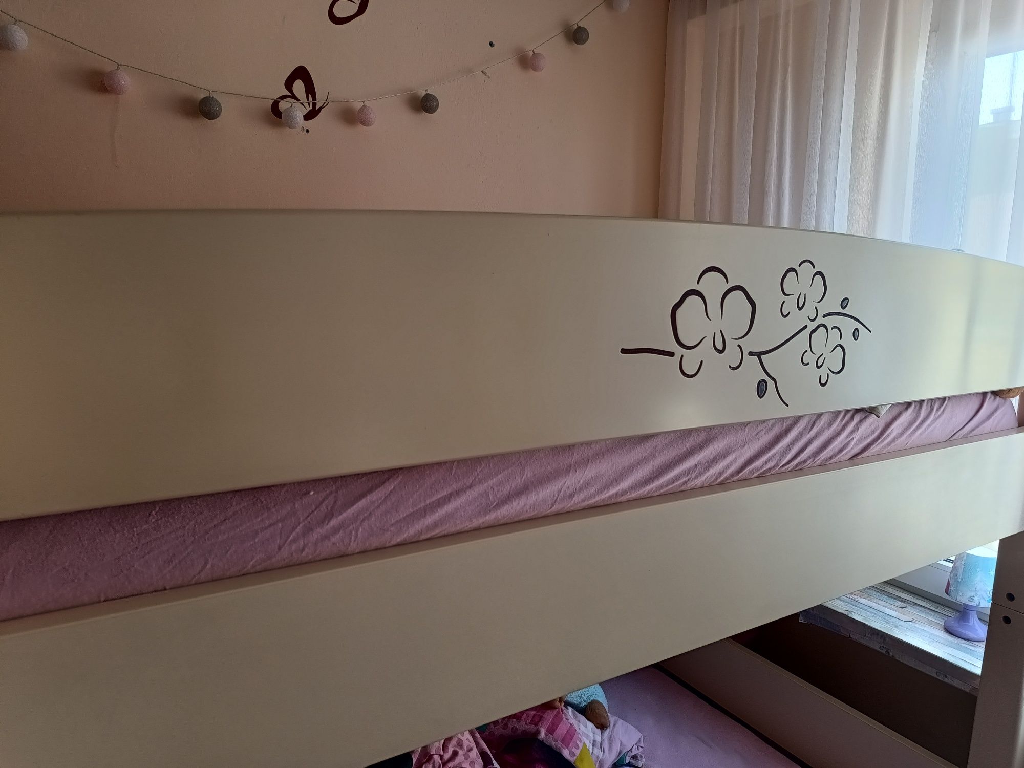 Łóżko piętrowe Meblik Orchidea
