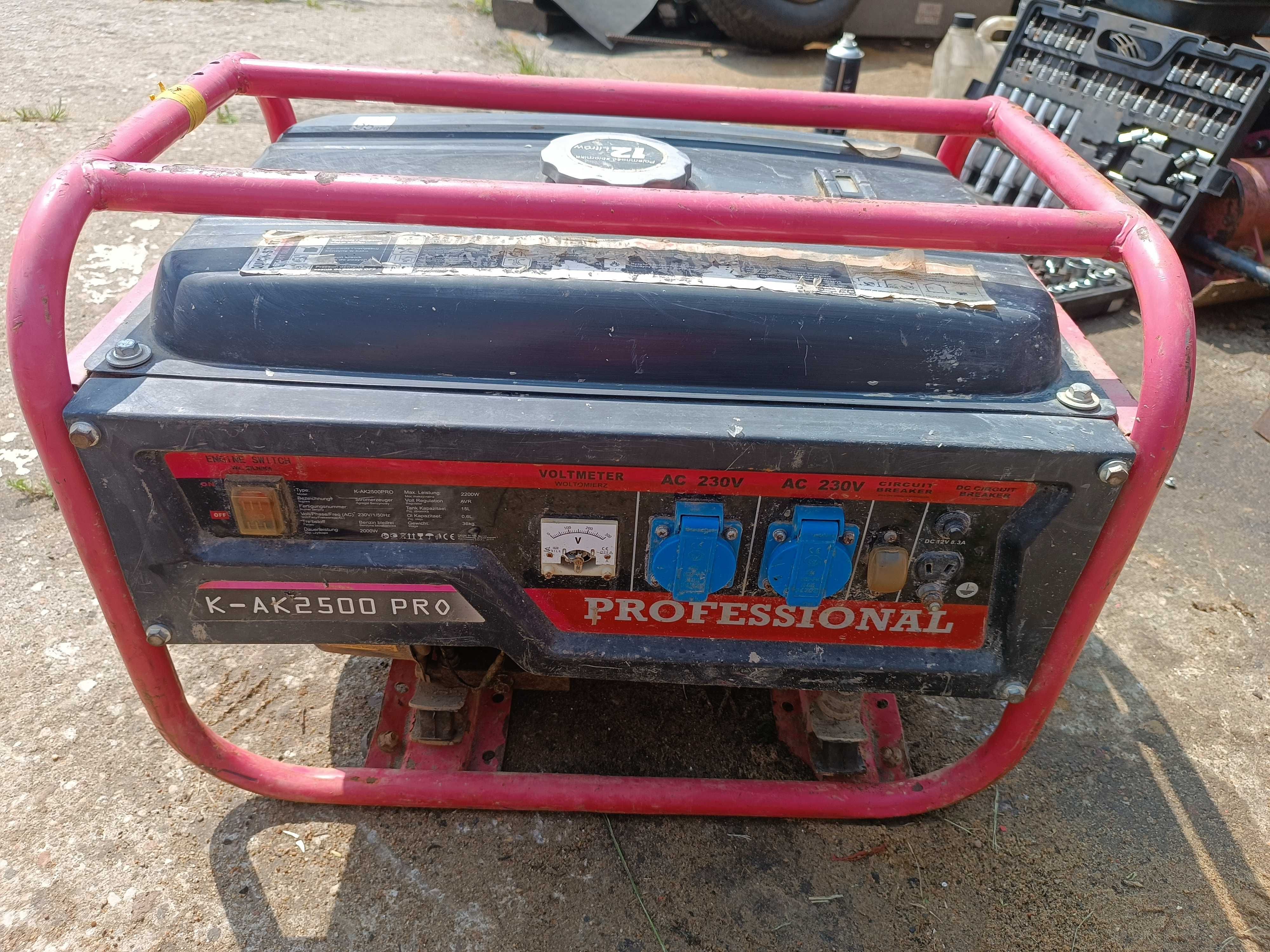 Agregat prądotwórczy 2, 5 kw