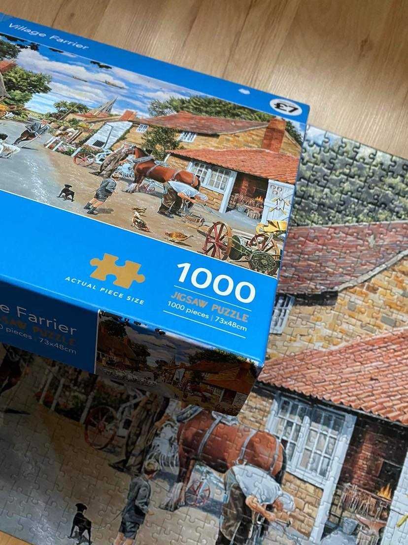 Puzzle Jigsaw "Village Farrier", 1000 elementów