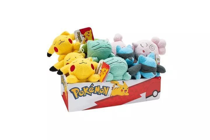 POKEMON Śpiący Pluszowy 12 cm. Orbico. Nowy Produkt