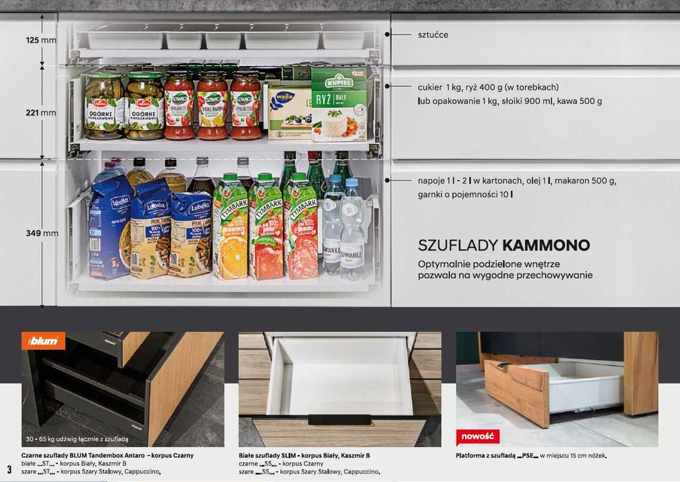 Meble kuchenne KAMMONO Chwaszczyno