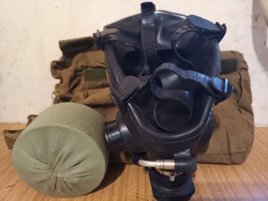 Протигаз ПМК-2, ГП-7 з фільтрами, трубками, сумками. Окремо та набір