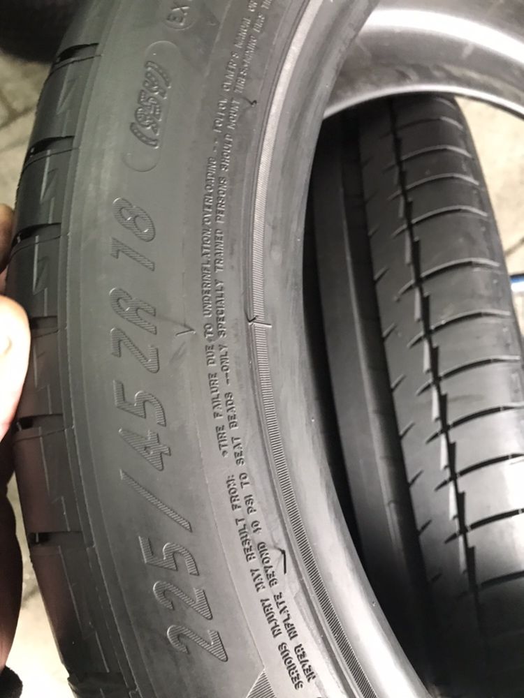 225/45/18 R18 Michelin Pilot Sport PS2 2шт новые