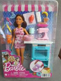 Barbie zestaw kuchnia piekarnik lalka