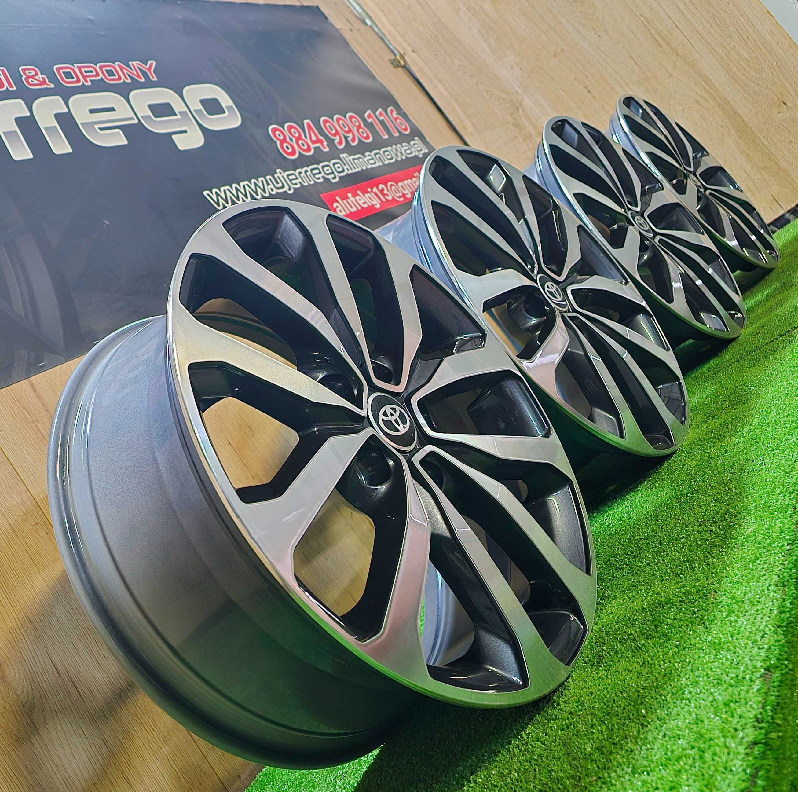 NOWE ALUFELGI TOYOTA 17x5x114,3 -Auris,Corolla, Ch-r,Prius+,Rav4,Yaris