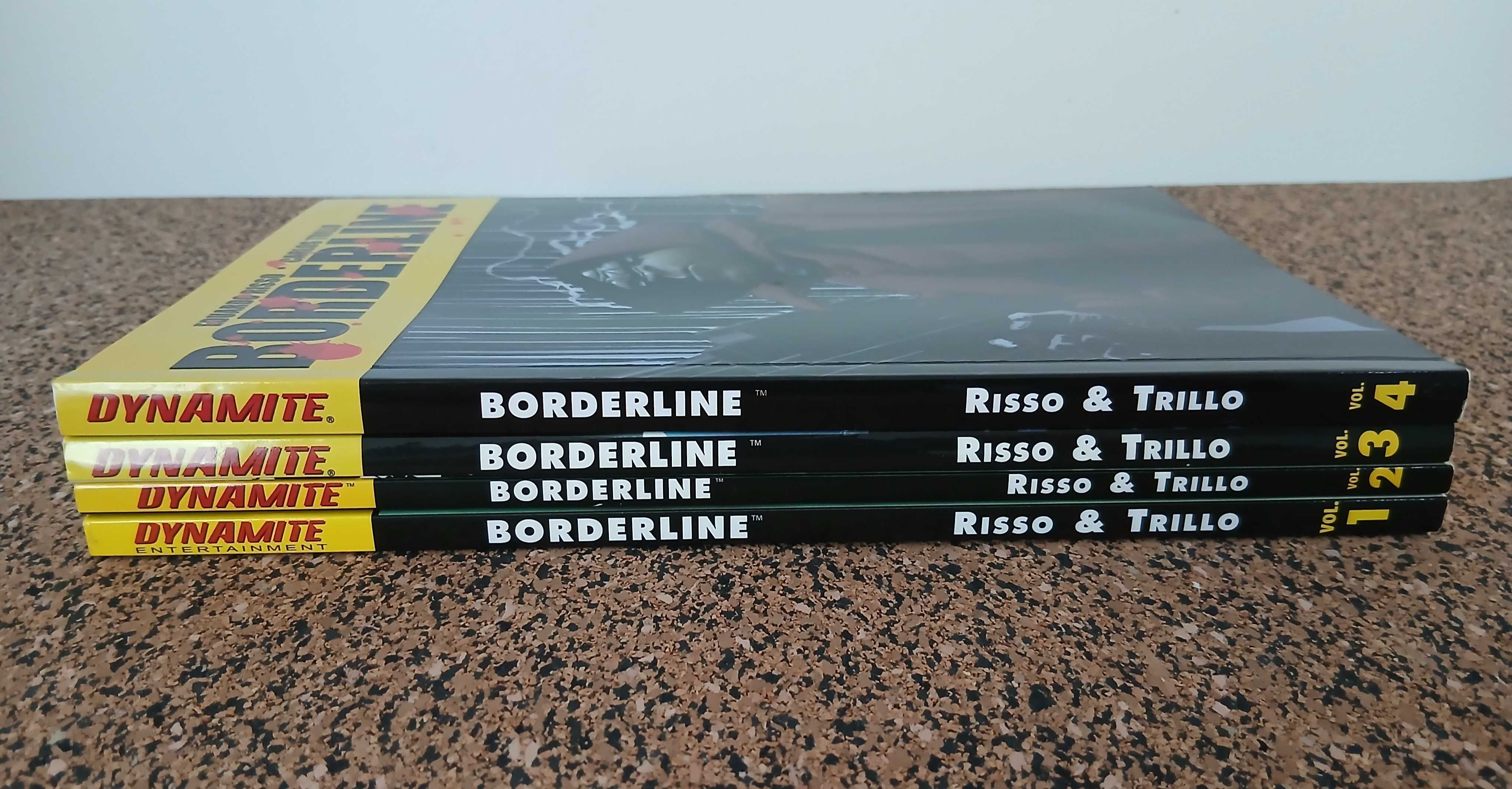 4 BDs - BORDERLINE de C. Trillo & E. Risso (coleção completa)