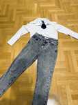 Jeansy mumfit Queen Hearts M/L