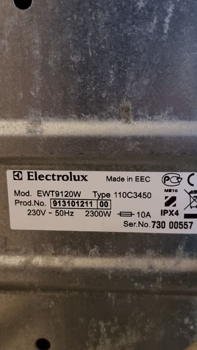 Бак пральної машини  ELECTROLUX вертикалної загрузки на 5кг