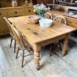 Stol drewno drewniany rustykalny farmhouse dowóz gratis tczew