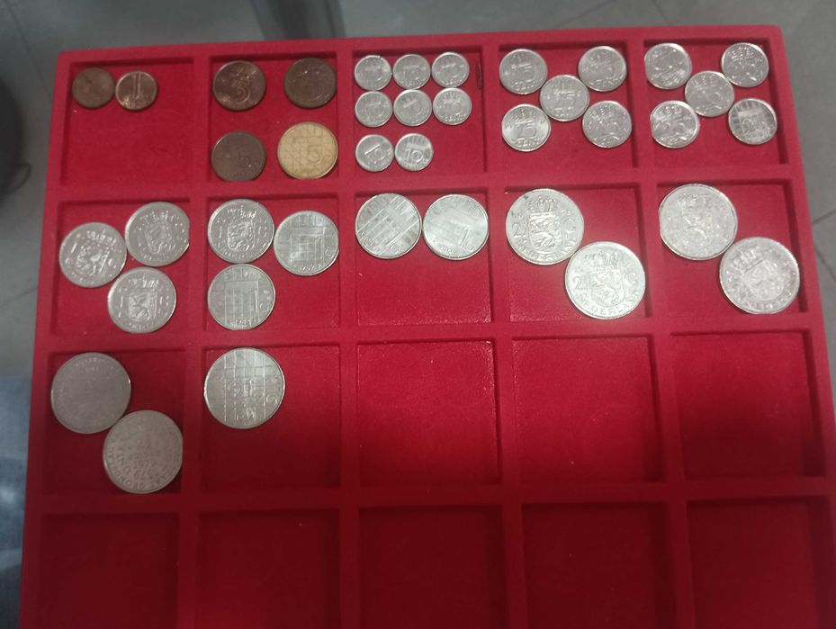 Moedas antigas da Holanda