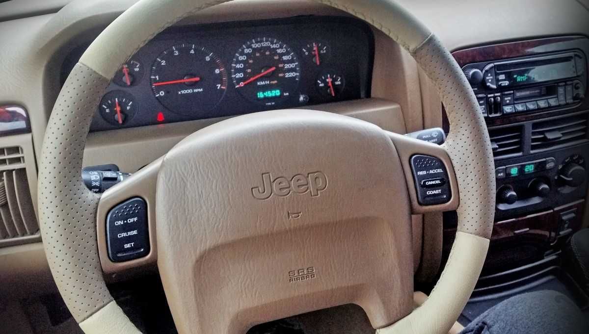 Jeep Grand Cherokee WJ "InsectKiller" po modyfikacji off road raptor