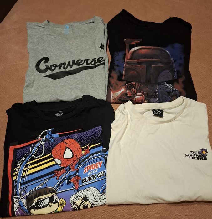 Zestaw czterech T-shirtów  dla chłopca