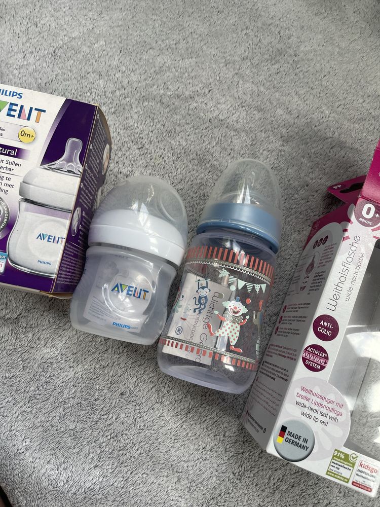 Бутылочка avent 125 мл бутылочка nip 260 мл