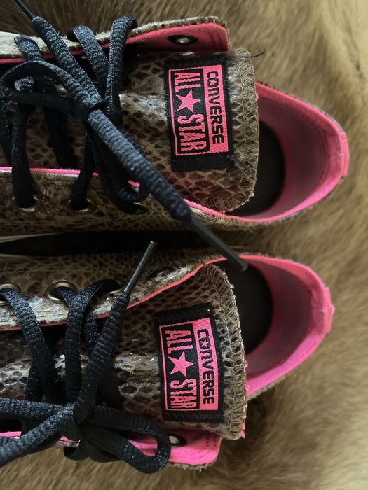 Tenis All Star pele Animal Print