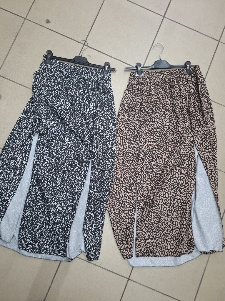 Spódnica midi,2 rozporki