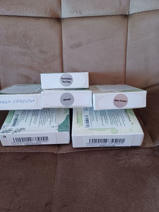 Olejki zapachowe × 10 opakowań.