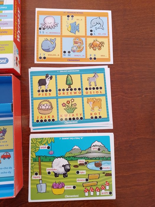 Gra edukacyjna Mówiące pióro wyrazy