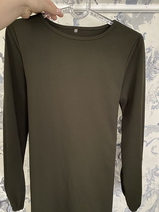 Плаття , сукня в рубчик