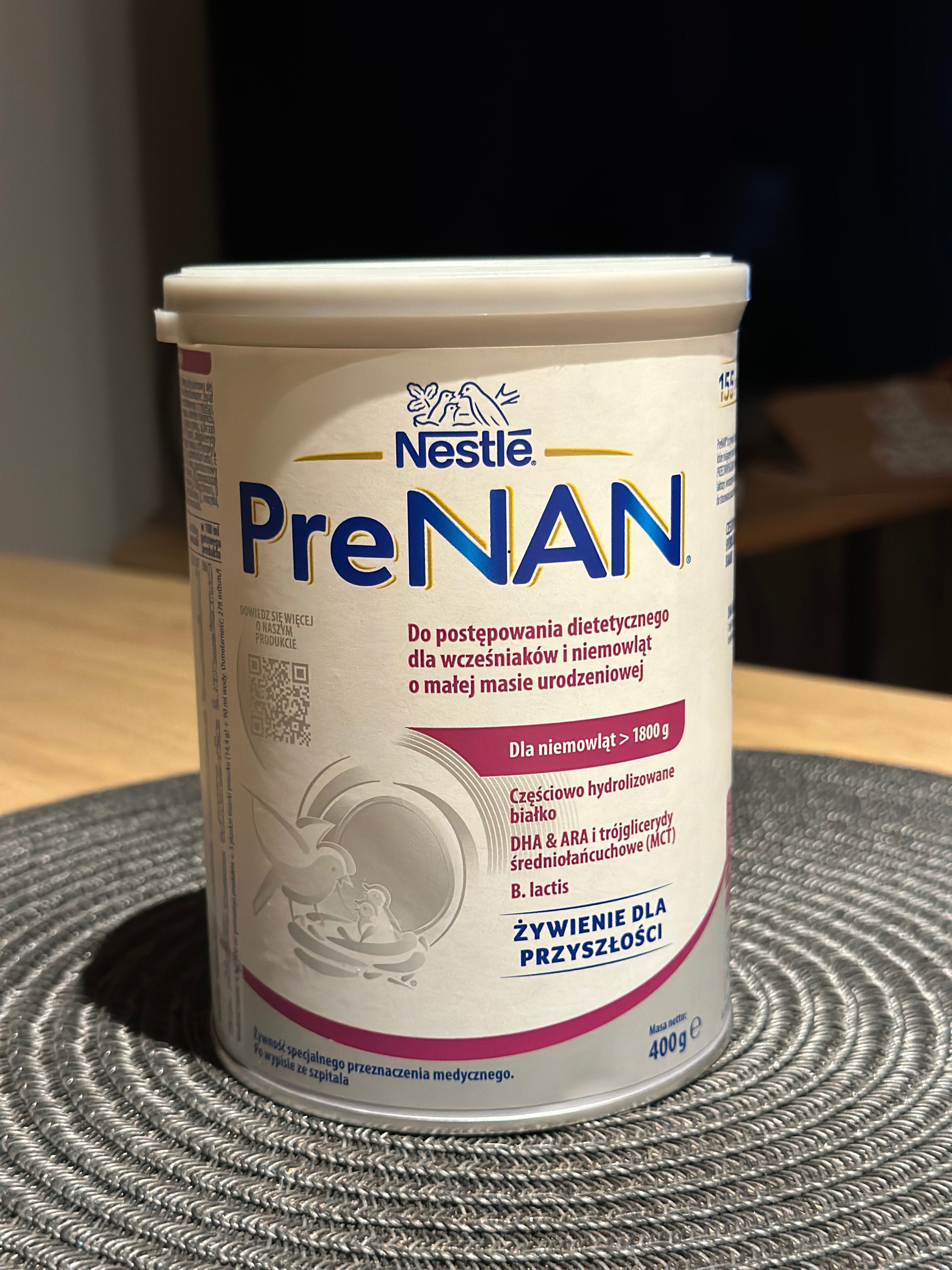 Mleko PreNAN dla niemowlat