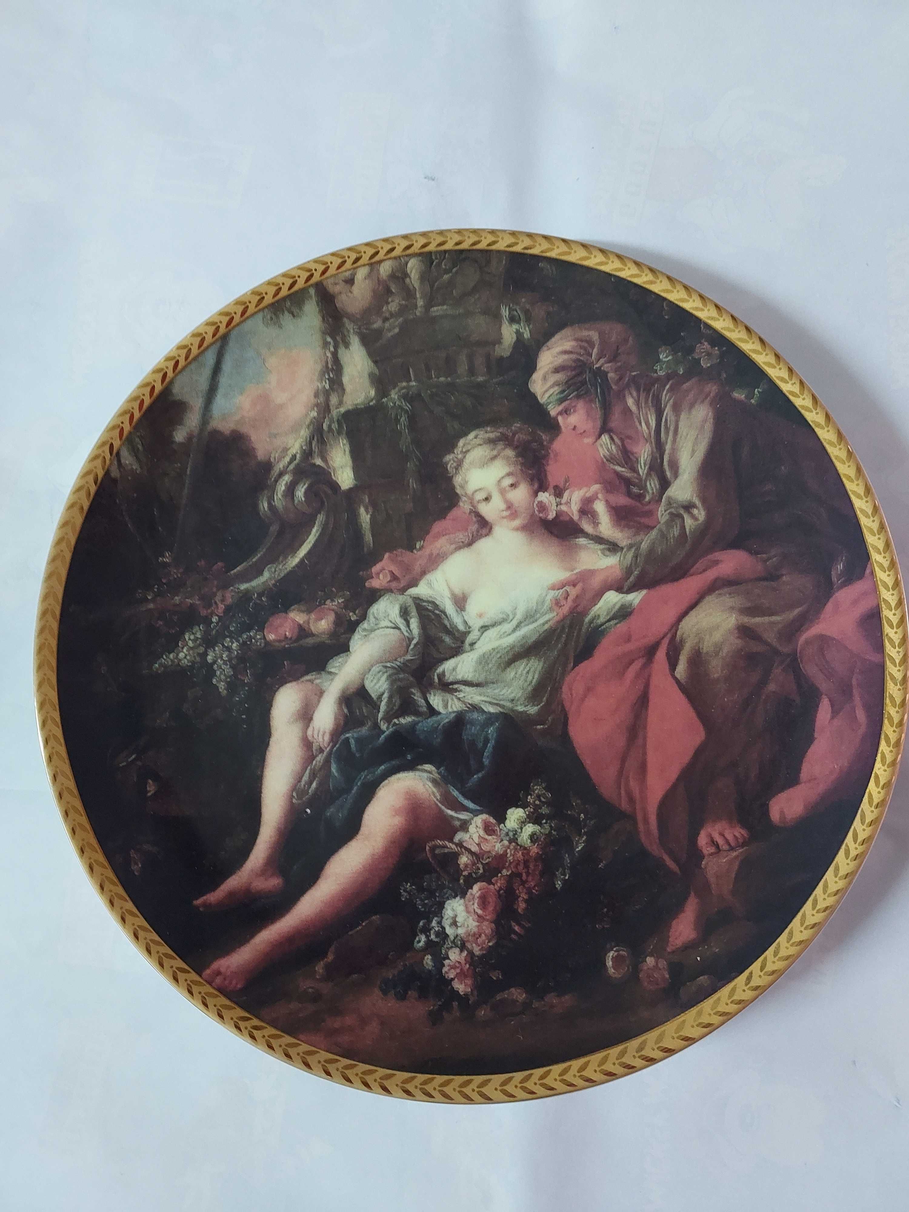 Coleção de 6 Pratos Clássicos da Pintura – Peças Decorativas