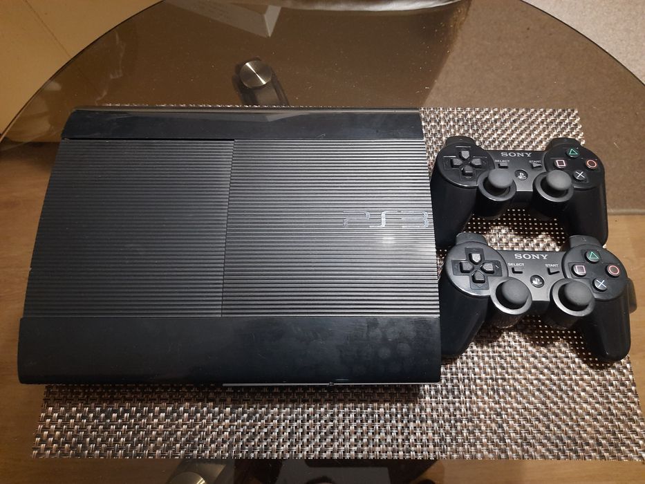 PS3 Super Slim 500gb +45 игр Gta 5, San Andreas/Mortal/God of War/Fifa