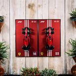 Набір 2 в 1 Модель Bburago F1 з Двома АРТ Рамками Ferrari Formula F1