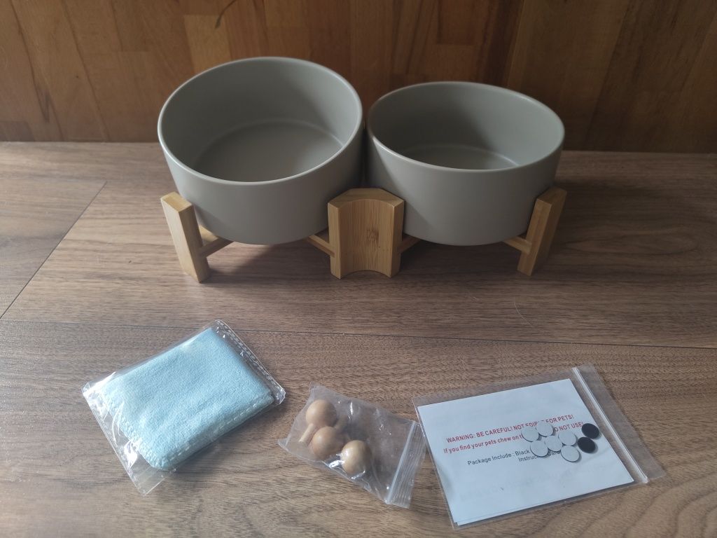 Miski ceramiczne Pies Kot