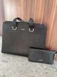 Шкіряна сумка та гаманець Ermenegildo Zegna