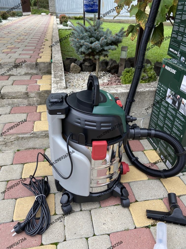 Миючий пилосос пилесос моющий порохотяг, строительный PARKSIDE НІМЕЧЧИ