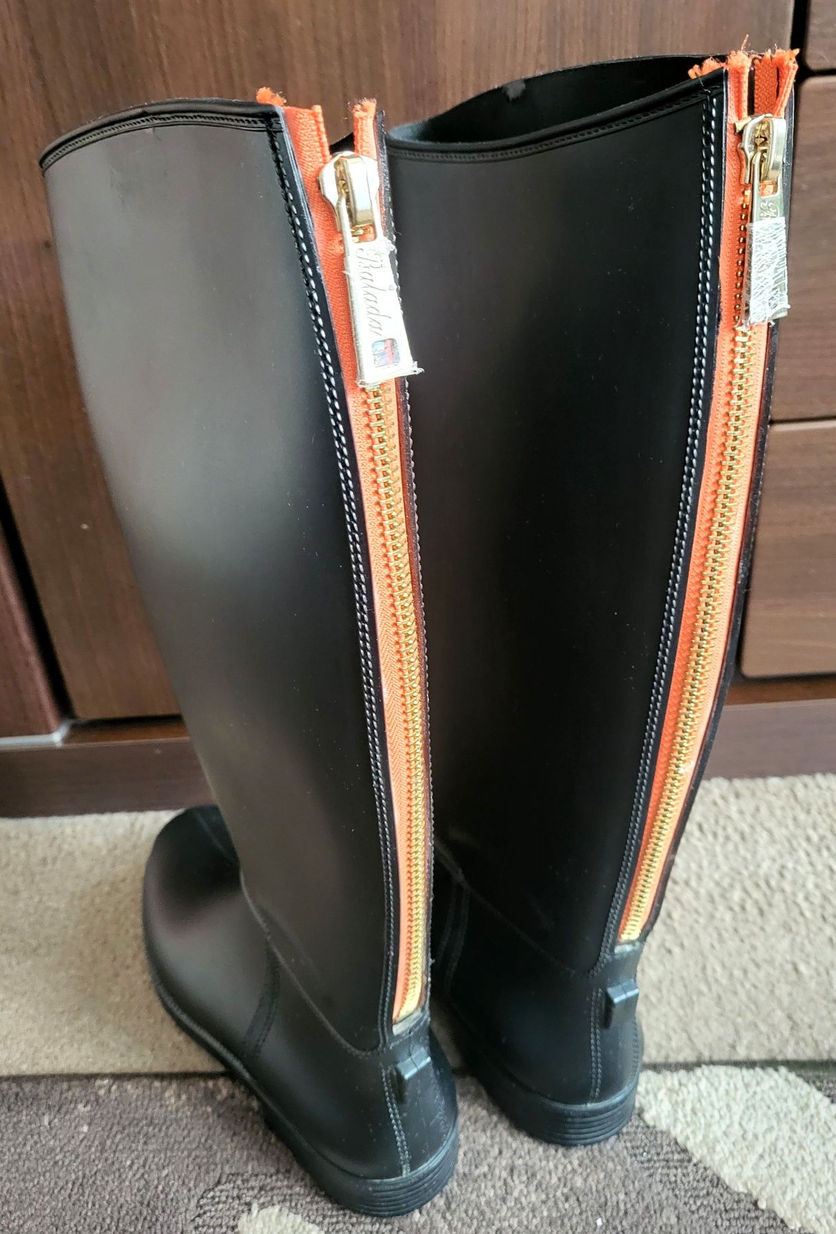 Buty oficerki jeździeckie