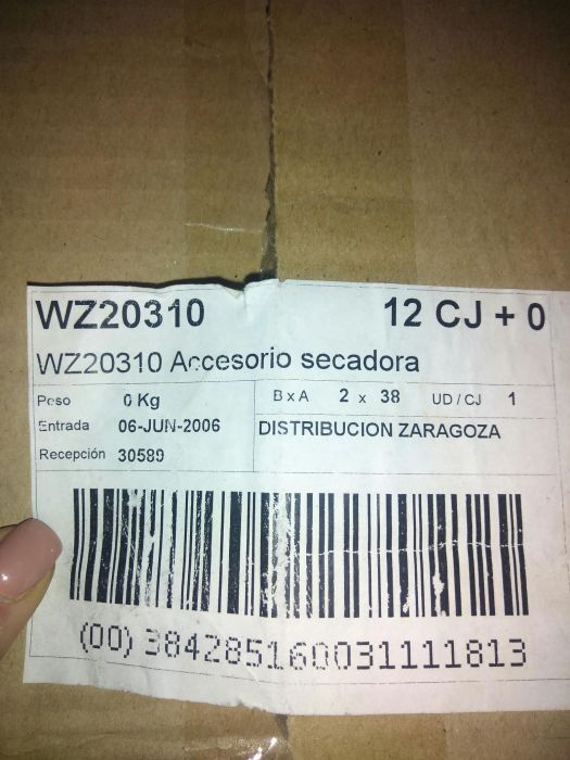 Acessório ligação Máquinas