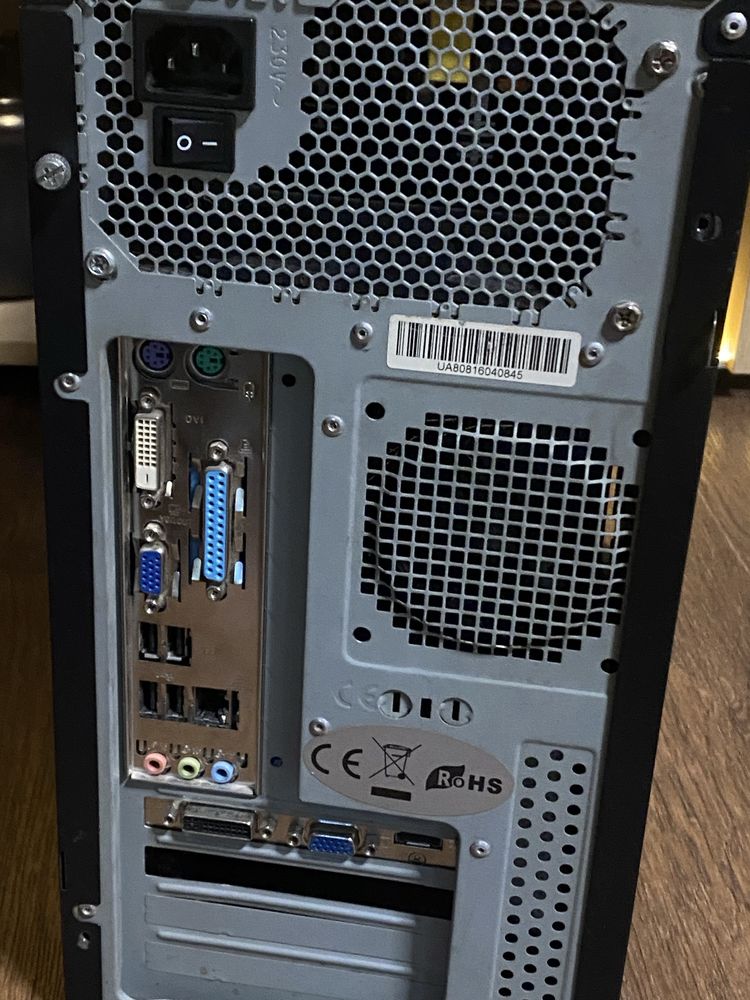 Системний блок ПК, компʼютер i3-3240 / 8GB / GT730 / DVD-RW Клавіатура