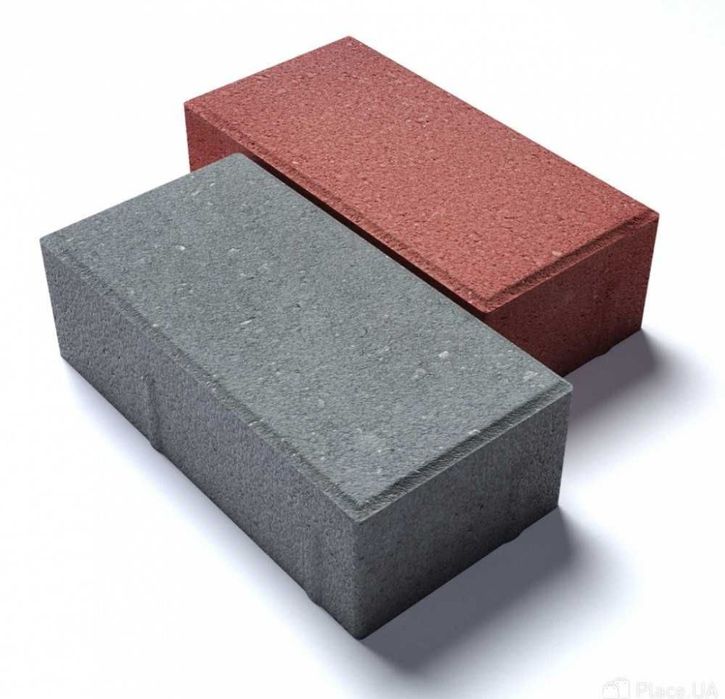 Тротуарна плитка, бордюри від виробника, 9 кольорів, товщина 30-80 мм.