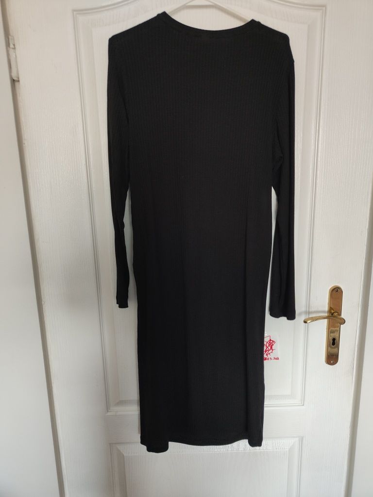 Sukienka ciążowa H&M mama L prążek czarna midi