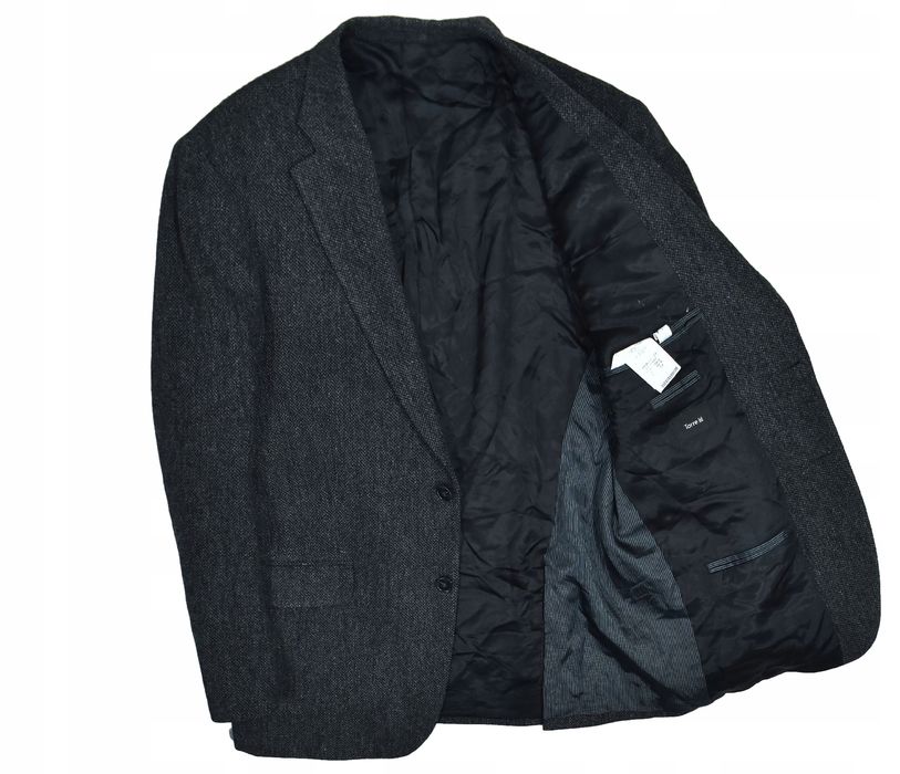 Torre Wełniana Tweedowa Marynarka Męska 54