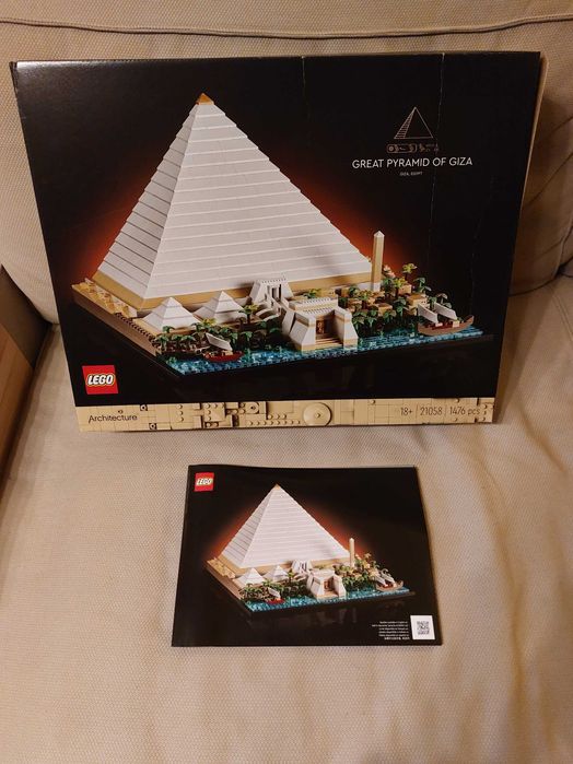 LEGO® 21058 Architecture - Piramida Cheopsa - kompletny