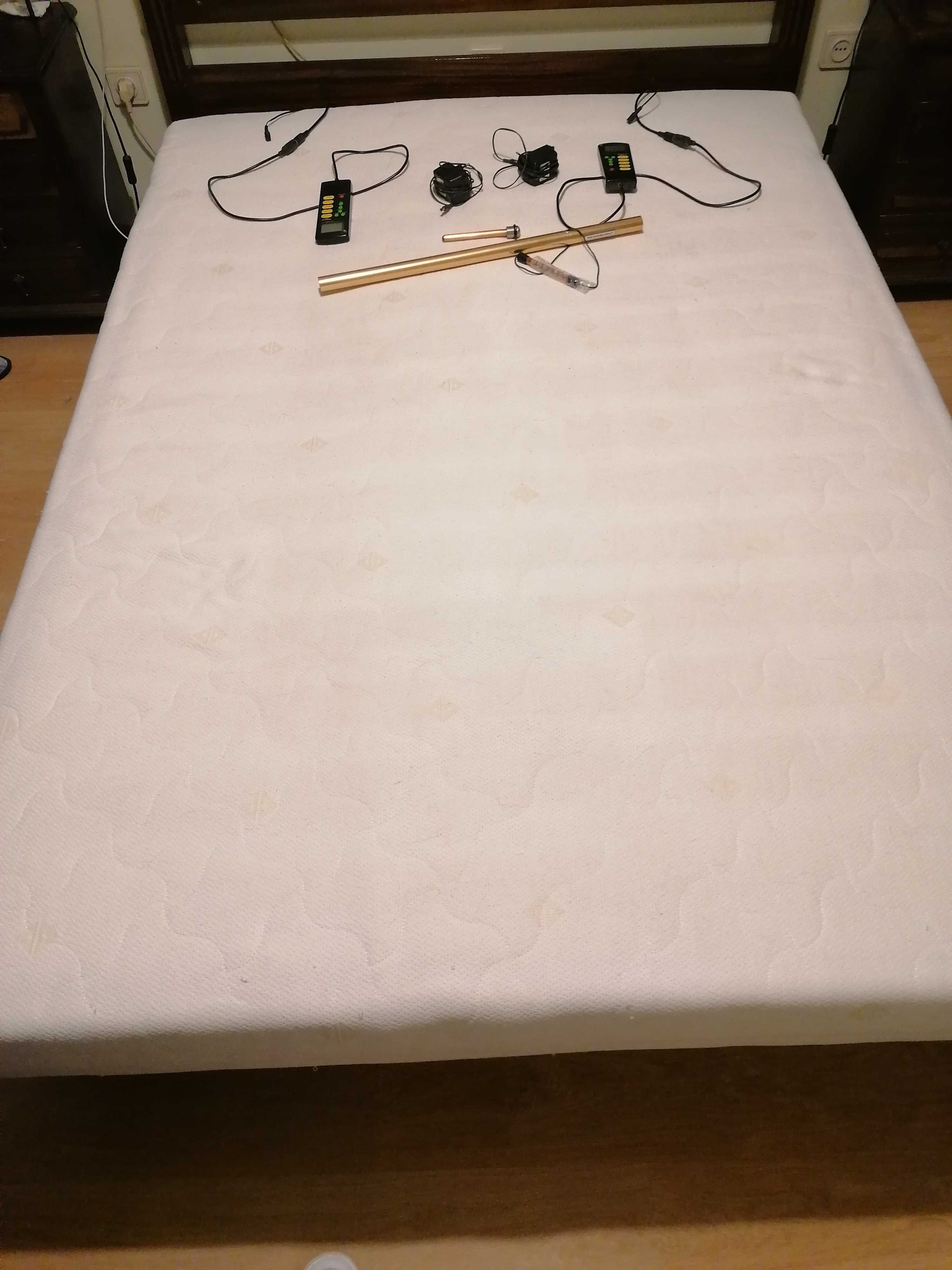 Colchão viscoelástico (1,40x1,90) com vibro massagem