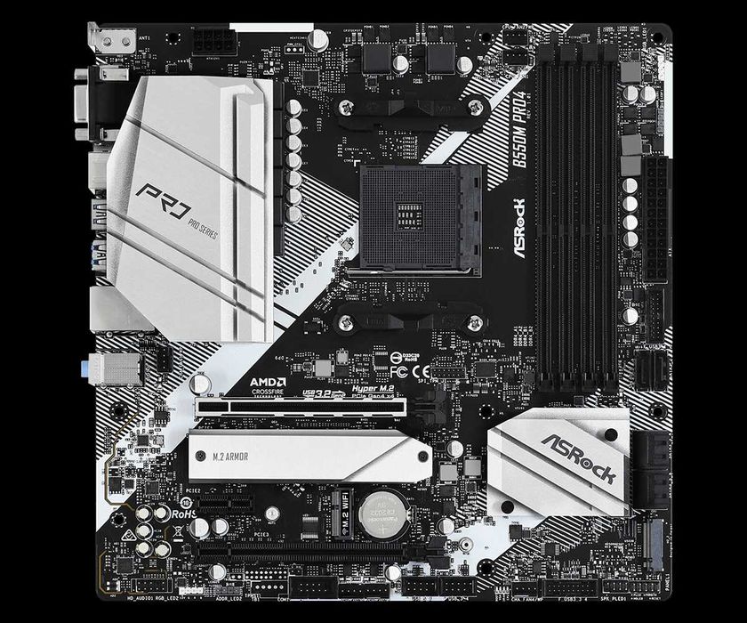ASRock B550M Pro4 Płyta główna AM4 AMD