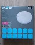 Plafon LED Colours Halli okrągły IP65 28 cm biały z czujnikiem ruchu