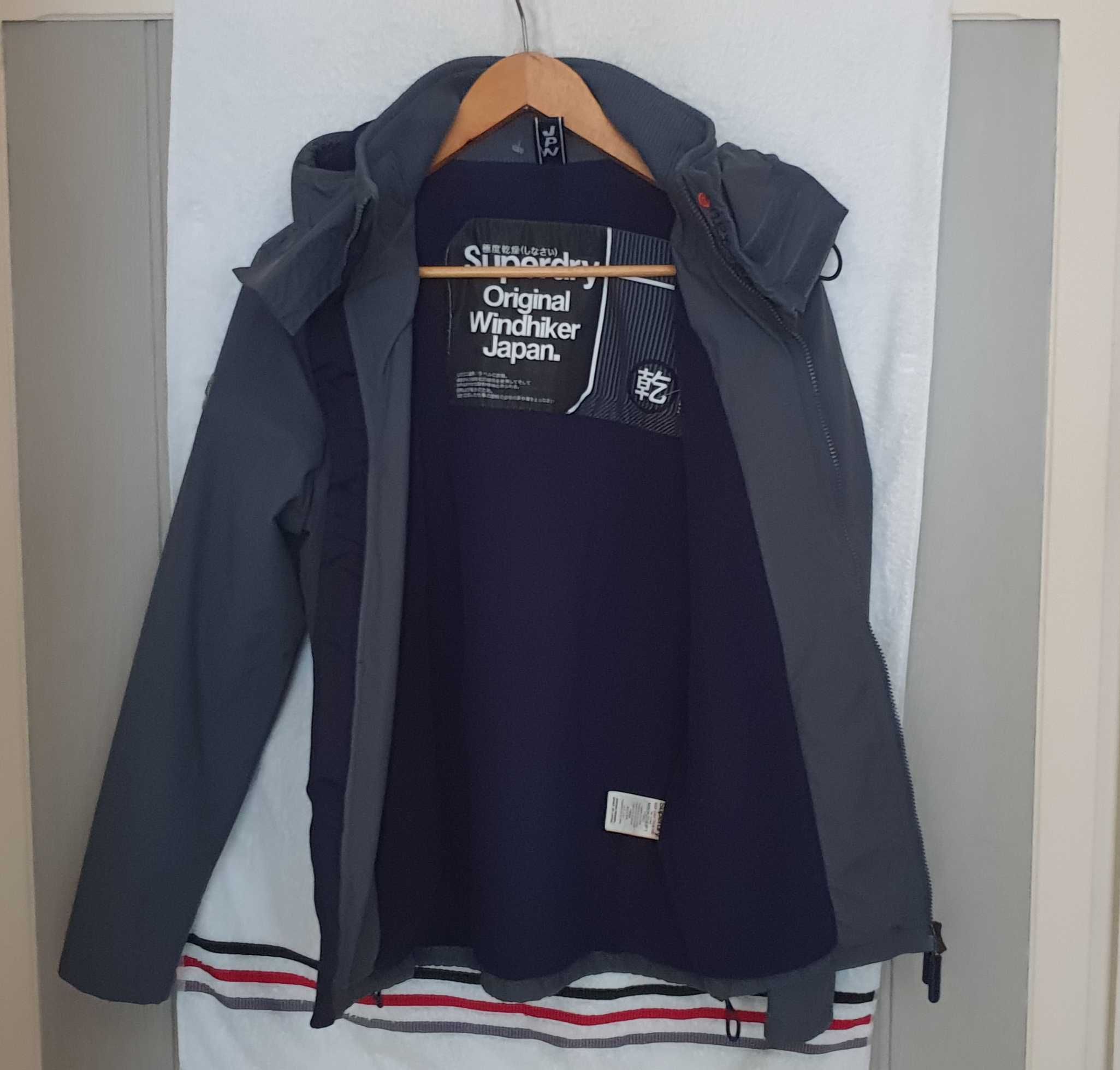 Oryginalna męska kurtka wiatrówka SuperDry rozm.M