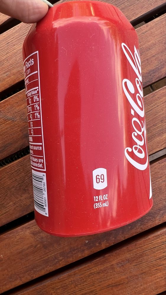 Silikonowa osłona na puszke piwa 335 ml